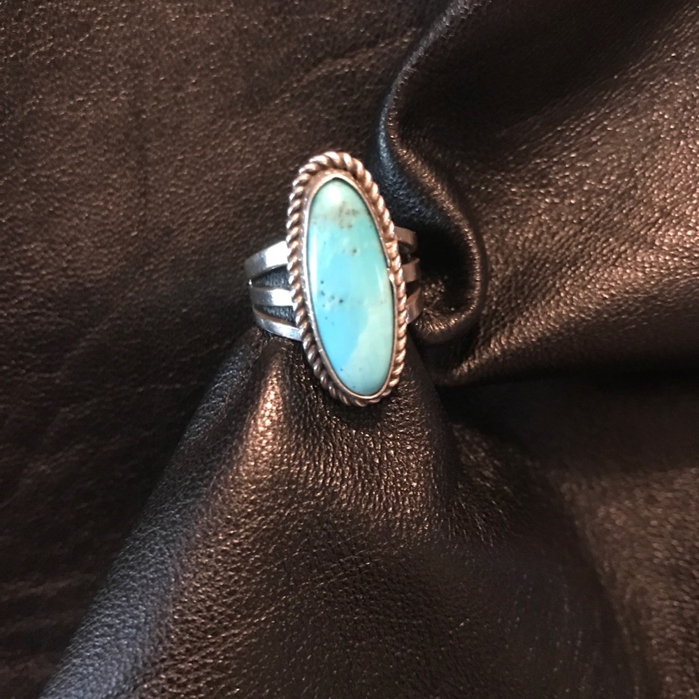 Native American Sterling Silver Turquoise